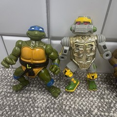 Teenage Mutant Ninja Turtles 80-90s Mixed Figures Weapons TMNT