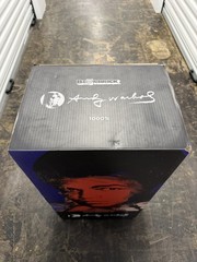BEARBRICK ANDY WARHOL’S MUHAMMAD ALI 1000% Medicom Toy Bearbrick