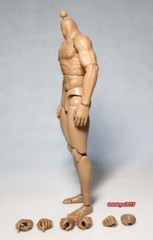 ZC Toys 1/6th Muscular Flexible Male Figure Body Fit 12″ Hot Head Sculpt Model