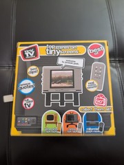 Tiny TV Classics Jurassic Park Mini Working Collectible TV Retro Desk Toy New