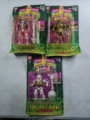 Mighty Morphin Power Rangers Evil Space Aliens Goldar Zedd Robogoat Bandai 1994