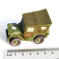 Disney Pixar Cars Radiator Springs Surplus Hut – Sarge 1:55 Die-cast Metal Cars