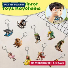 10pcs Brainrot Toys Italian Brainrot Toys Keychains, Funny Italian Memes Figures