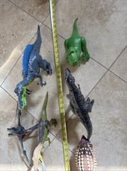 Jurassic Park Mattel Dinosaurs Toy Figures LOT (15) Some Mechanical SOUND/LIGHTS