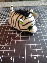 Ty Beanie Babies Zilla, Zebra 3″ 8cm Stackable Teeny new rare
