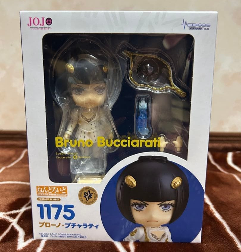 Nendoroid 1175 JoJo’s Bizarre Adventure Golden Wind Bruno Bucciarati Figure New