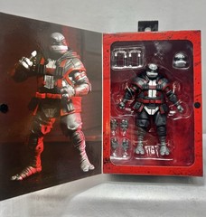 NECA TMNT The Last Ronin Lost Years Nightwatcher & Battle Damage Lot of 4 Figs