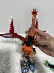 Bandai Power Rangers Wild Force Deluxe DX Isis Megazord (Gao Icarus) Complete