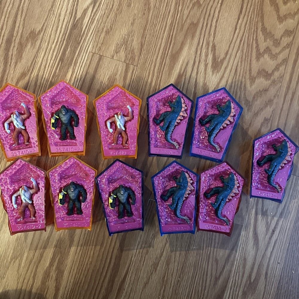 GODZILLA X KONG THE NEW EMPIRE HOLLOW EARTH CRYSTAL FIGURES LOT OF 8 *READ*