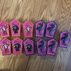 GODZILLA X KONG THE NEW EMPIRE HOLLOW EARTH CRYSTAL FIGURES LOT OF 8 *READ*