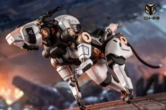KH-01B: 86TOYS 1/12 Battlefield Mechanical Beast Machine 6″ scale Figure – White