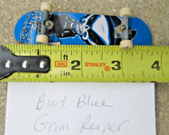 Blind Blue Grim Reaper Tech Deck Fingerboard