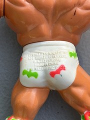 WWF Hasbro The Ultimate Warrior Wrestler Figure 1991 Series 2 WWE Posable
