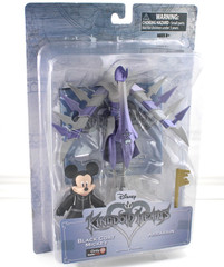 Disney Kingdom Hearts Action Figures Black Coat Mickey And Assassin New Set of 2