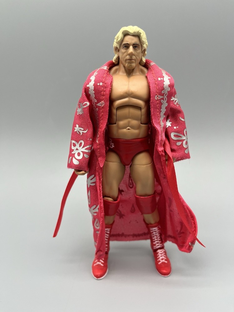 WWE Mattel Elite Retrofest Ric Flair GameStop Exclusive Wrestling Action Figure
