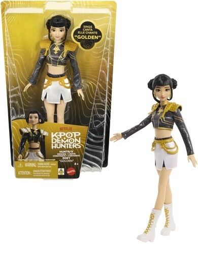 KPop Demon Hunters HUNTR/X: Zoey “Golden” Singing Doll PRESALE (SHIPS 7/30/2026)