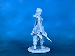 Action Figure Arabian dancer Collectible Miniature Unpainted 1/32 scale 60mm