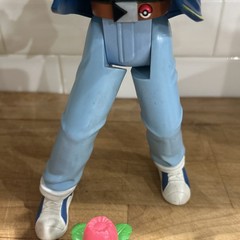 2001 Hasbro Pokemon 11 1/2 In Talking Ash Ketchum Think Chip, Tested, Set-5