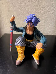 Cool Holiday Gift Trunks Action Figure 10cm Sitting PVC Statue Fits DBZ Fan Toy