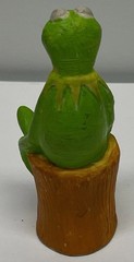 VTG KERMIT Figure Jim Henson’s MUPPETS Kermit the Frog Plastic RARE Made USA