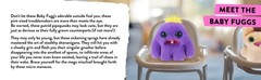 Zuru Fuggler Baby Fuggs Series 4 3.5″ Soft Plush Ugly Monster Stuffed Animal Toy