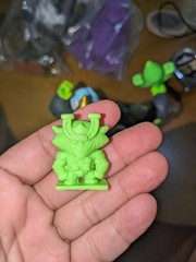 Deathtek Machin NightMare Steed Sofubi Kaiju Deathcat Toys Keshi Omake UV 1/3