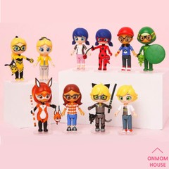 Miraculous Ladybug Character Figure Doll Cat Noir Rena Rouge Queen Bee