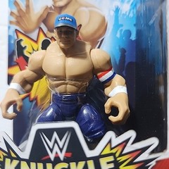 Set of 4 WWE Knuckle Crunchers Figures Wave 6 Undertaker Cena Rey Drew McIntyre
