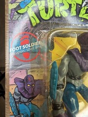 Foot Soldier 10-Back Teenage Mutant Ninja Turtles TMNT 1988 Playmates NEW SEALED