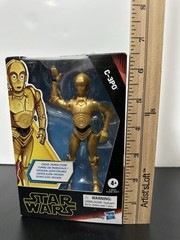 Star Wars Galaxy of Adventures C-3PO Action Figure Droid Demolition 5” 2019