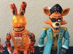 LOT OF 5 FUNKO FIVE NIGHTS AT FREDDYS 5″ CURSE OF DREADBEAR 2021 COMPLETE WAV