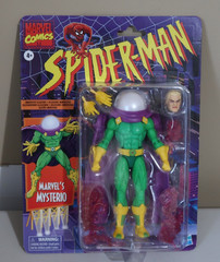 Marvel Legends Mysterio Retro Cardback 6″ Spider-Man Animated Walmart Exclusive