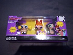 Powerpuff Girls Generation 2 Bubbles Blossom Buttercup 1.5in Figure New Sealed