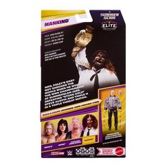 WWE Elite Collection Mankind Summer Slam w Jesse Ventura BAF Figure Mattel​​​
