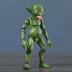 10cm Goblin Articulated Action Figure Model Peripheral Joint Movable Toy