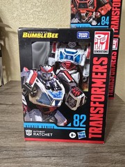 Transformers Studio Series Lot of 4. 80 Brawn,81 Wheeljack,82 Ratchet,84…