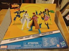 NEW X-MEN 97 CYCLOPS WOLVERINE STORM ROGUE GAMBIT 5 FIGURE SET 3.75″
