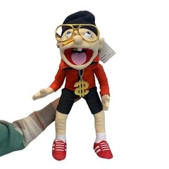 Jeffy Rapper Cosplay Toy Jeffy Hand Puppet Game Stuffed Collectible Fans Gift