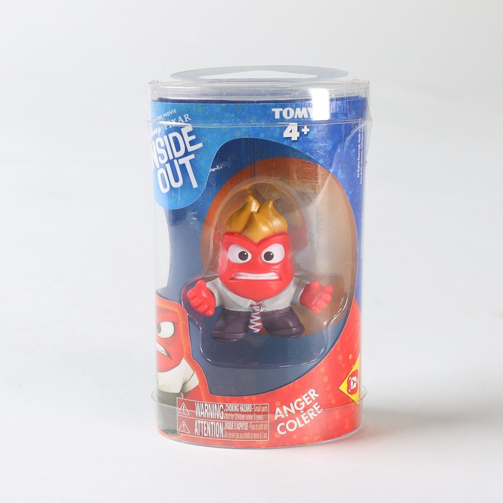 TOMY Disney Pixar INSIDE OUT 2″ Mini Figure – ANGER New In Package