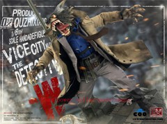 COOMODEL X OUZHIXIANG Vice City The Detective W 1/6 Figure INSTOCK Four Heads