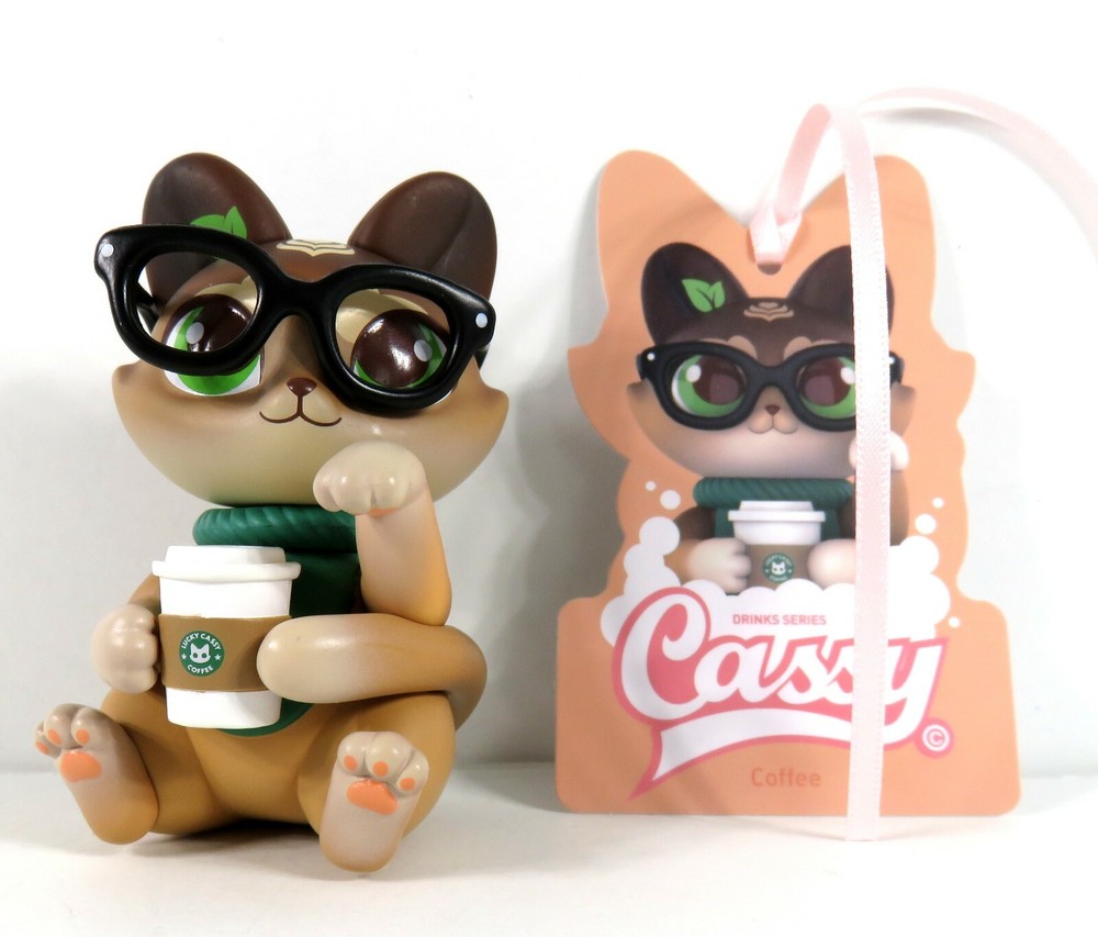Moetch Cassy Cat Drink Series Mini Figure Coffee NEW