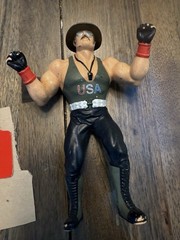 1987 Hasbro GI Joe Sgt. Slaughter 8″ WWF LJN RARE Plus Complete Figure Lot
