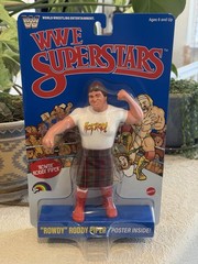 WWE Mattel Superstars LJN Series 3 “Rowdy” Roddy Piper Blue Card IN HAND!