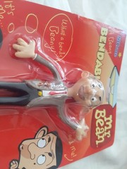 Mr Bean A Beany Bendable Vintage Figure 6″ 1990 NJ Croce Tiger Aspect New Sealed