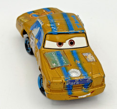 2018 MATTEL Disney Pixar Cars 3 Movie T-BONE #45 Thunder Hollow Race READ!