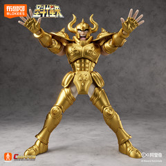 BLOKEES Saint Seiya Action Figure Champion Series Taurus Aldebaran Assembly Toy