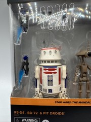 2024 Star Wars Black Series The Mandalorian R5-D4 BD-72 & Pit Droids G0217
