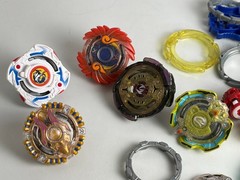 Beyblade Lot parts launchers