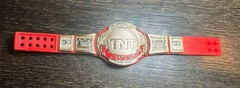 TNT Championship Belt Red Strap, AEW Jazwares, Action Figure Accessory