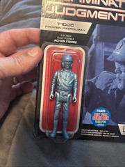 New ReAction Terminator 2 Judgement Day T1000 Action Figure Set Of 2 Un-Punched!